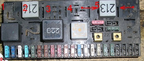Реле стартера ауди 80 б3 схема