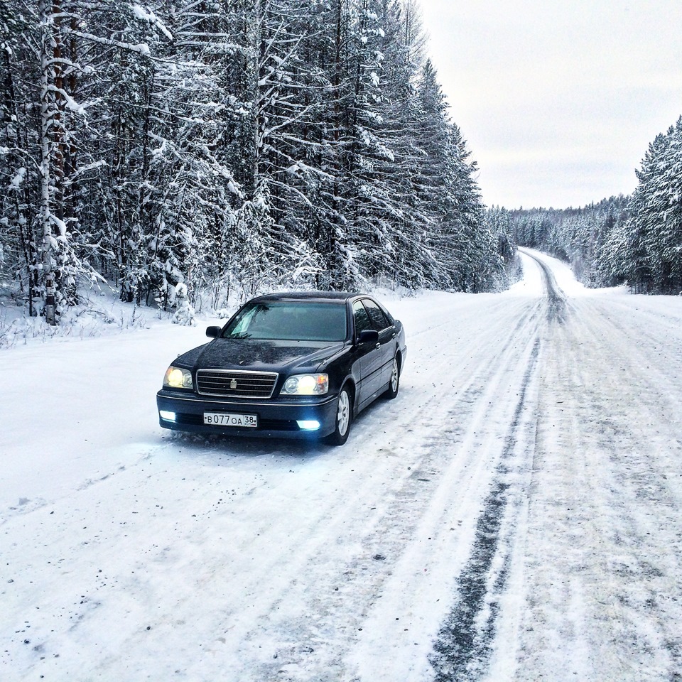 Иркутск — Саянск — Новый год — Усть-Илимск: Спасти рядового Крауна — Toyota  Crown (S170), 3 л, 2000 года | путешествие | DRIVE2