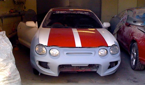 Actually Grandpa Chaim scolded me - Im correcting myself a photo from a paint brushes - Toyota Celica 20 l 1996