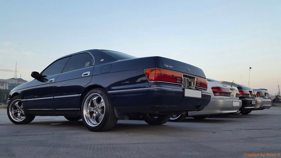 Toyota Crown s140 стенс