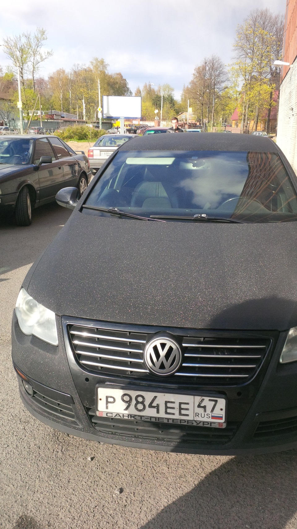 Алмазная крошка — Volkswagen Passat B6, 1,8 л, 2008 года | стайлинг | DRIVE2