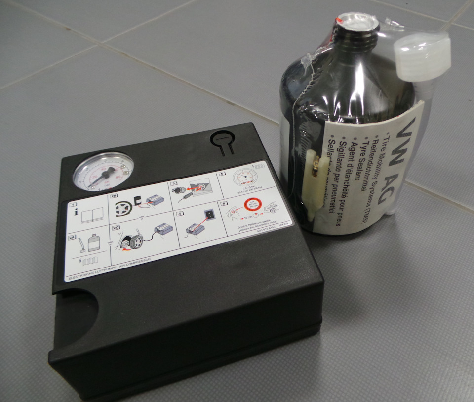 Электрический насос подкачки шин + колесный герметик WAG! — VergusVAG ...