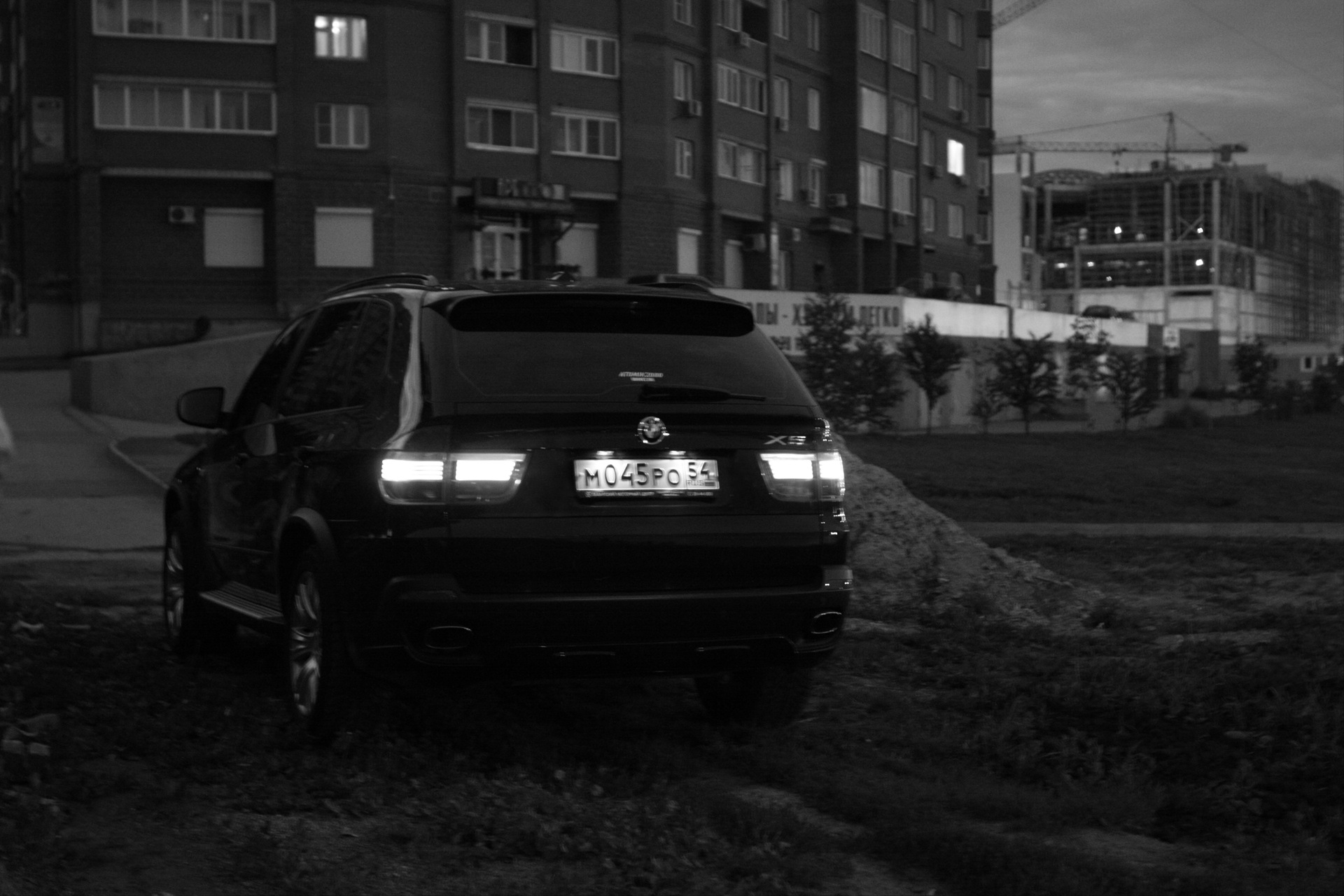 BMW x5 e70 чёрный Бандитский