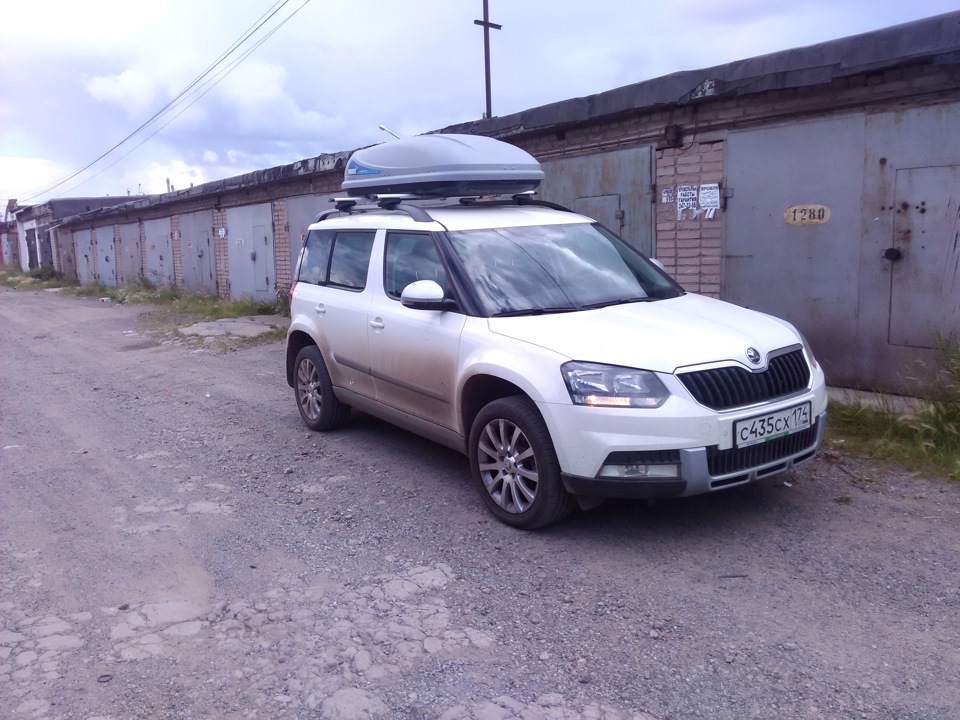 1. Багажник. — Skoda Yeti, 1,4 л, 2014 года | аксессуары | DRIVE2