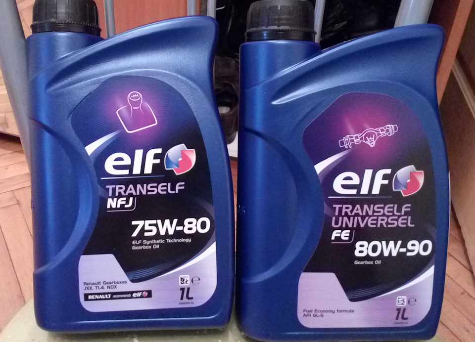 Помогите определить поделка или оригинал масло ELF TRANSELF NFJ 75W80 и ...
