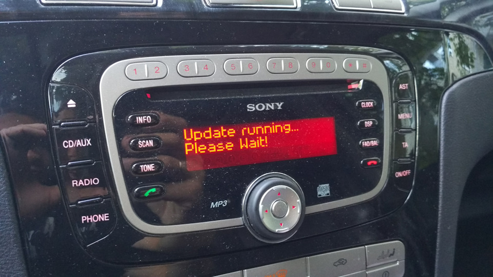 Автообновление магнитолы Sony? — Ford Galaxy (Mk III), 2 л, 2010 года ...