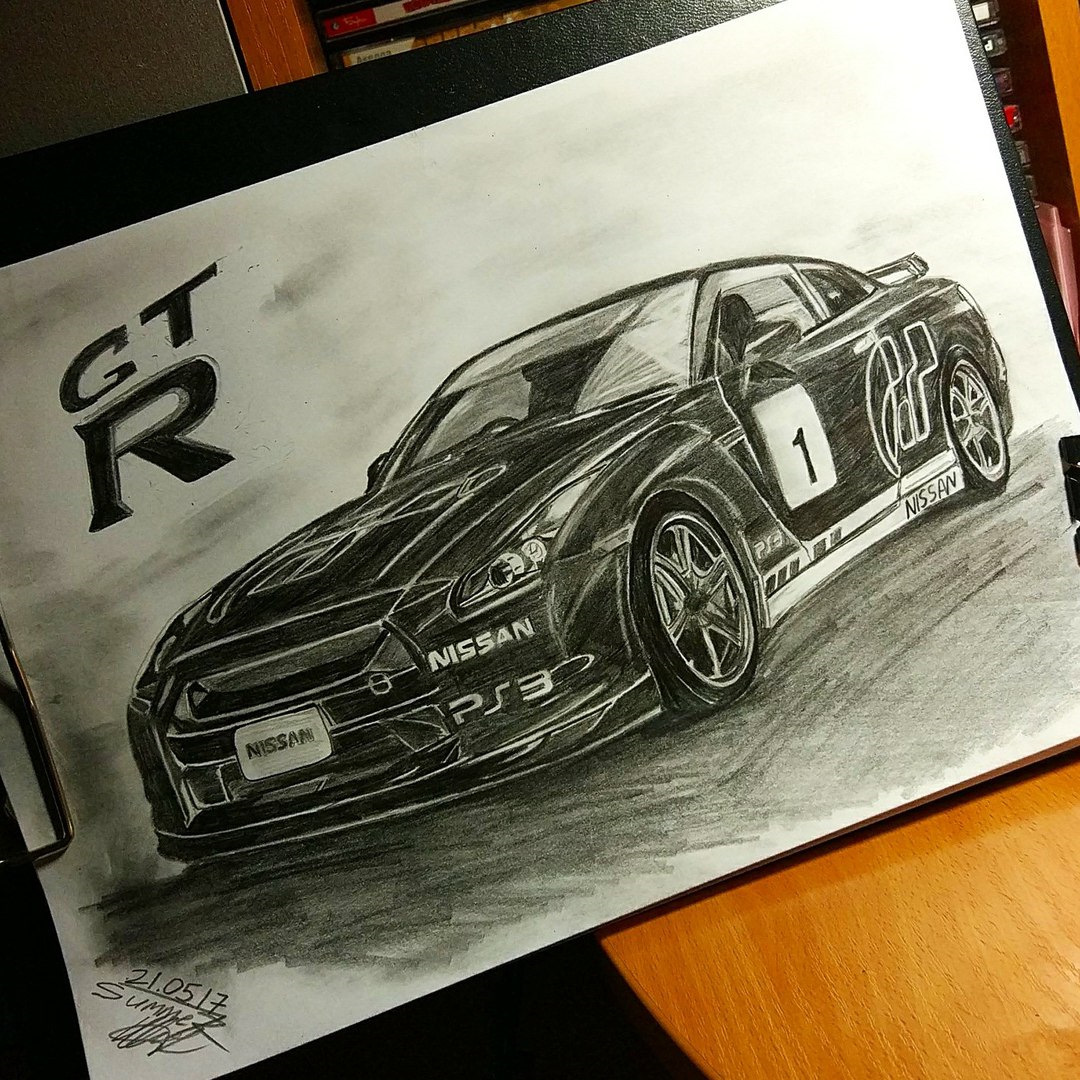 Рисунки 35. Ниссан ГТР drive2. Nissan GTR нарисовать. ГТР карандашом. Ниссан ГТР рисунок.