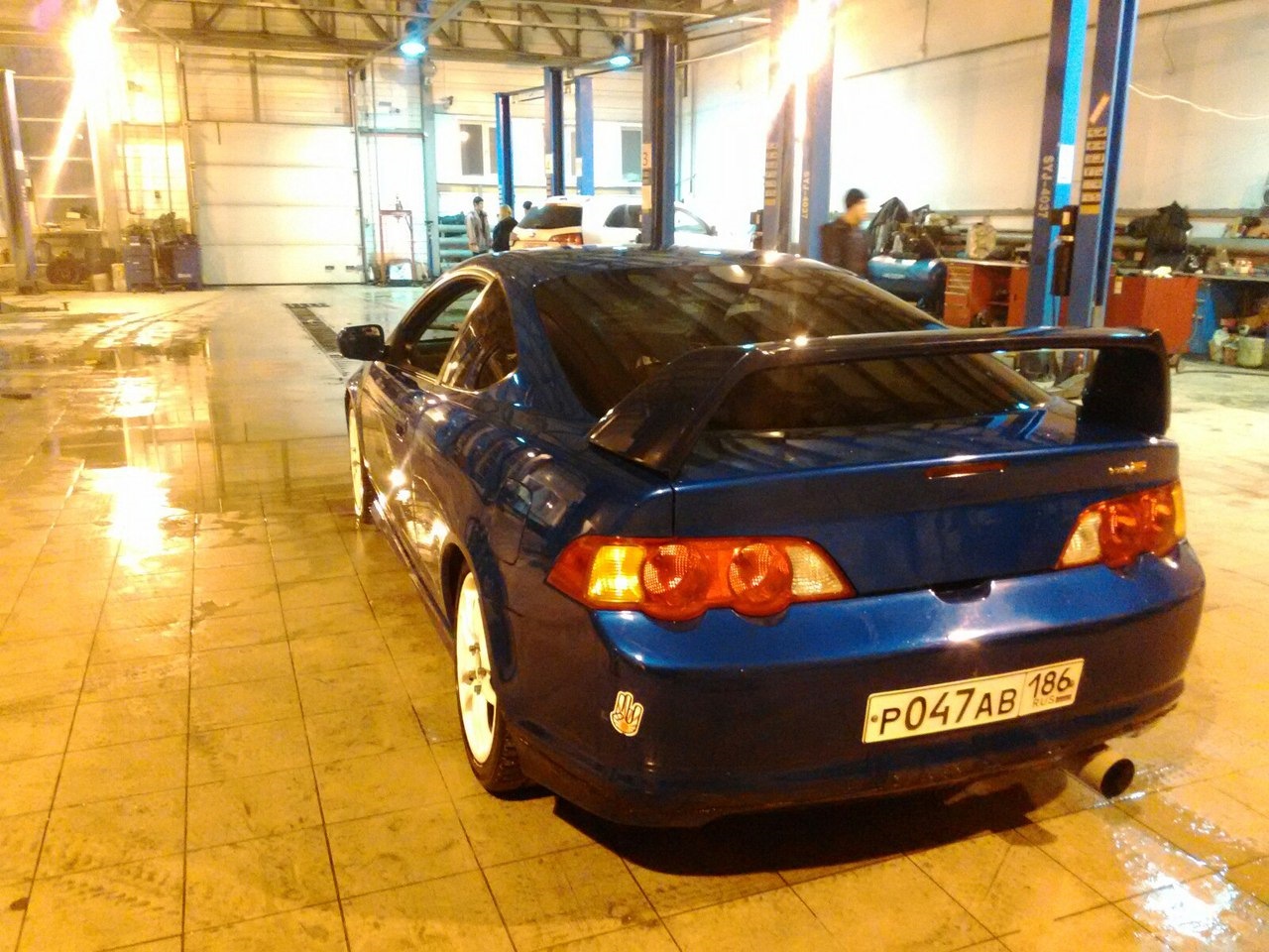 наконец сток лук.колеса спойлер. — Honda Integra Type R (DC5), 2 л ...