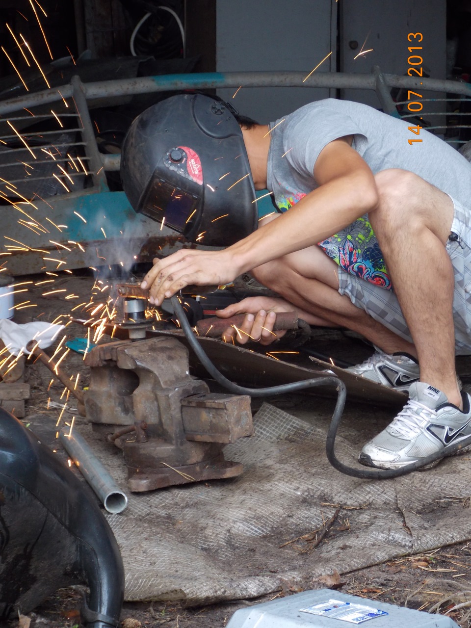 Увеличил клиренс ↑ ↑ ↑ ☺ — Chevrolet Lacetti SW, 1,6 л, 2011 года ...