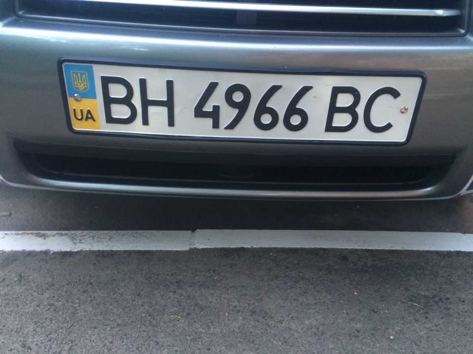Антивандальные номерные рамки SAK — Subaru Forester (SG), 2 л, 2006 ...