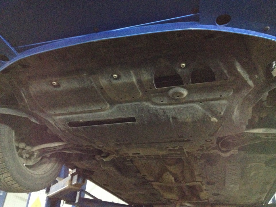 Защита картера — Skoda Octavia RS A5 Mk2, 2 л, 2012 года | аксессуары ...
