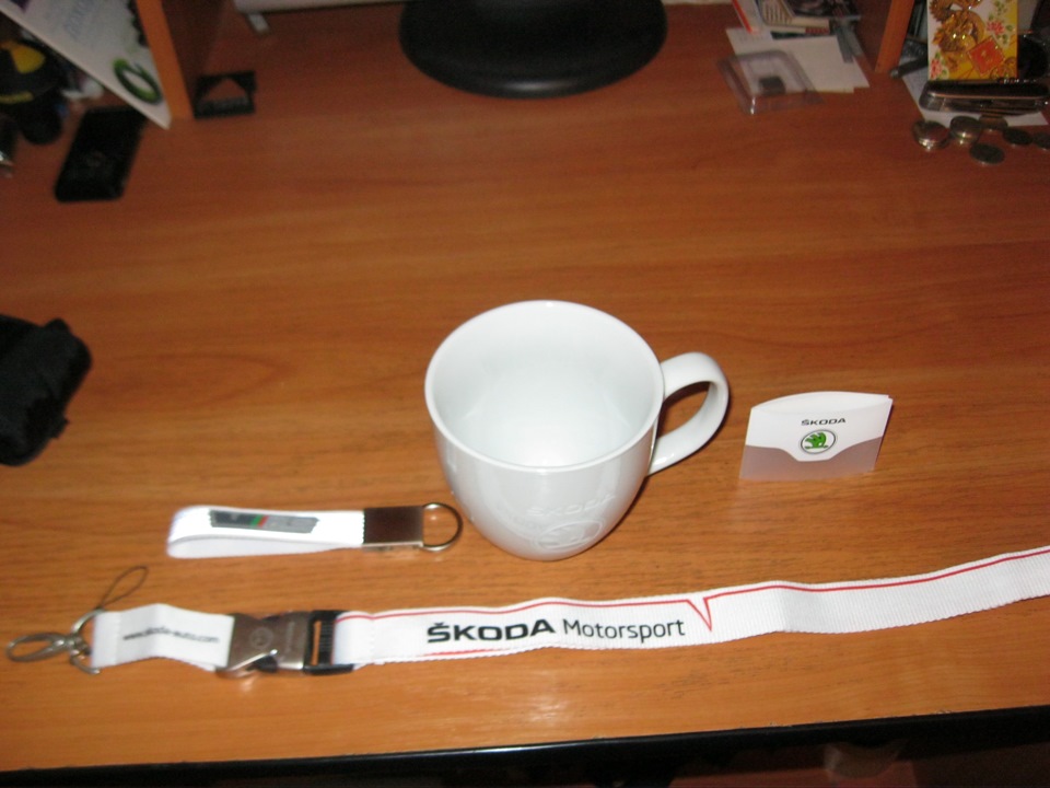 сувениры из музея шкода в чехии — Skoda Octavia A4 Mk1, 1,8 л, 2007 ...