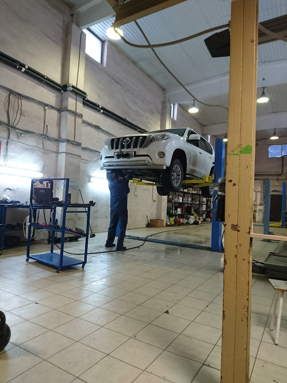 Сход-развал — Toyota Land Cruiser Prado 150-series, 2,8 л, 2015 года ...