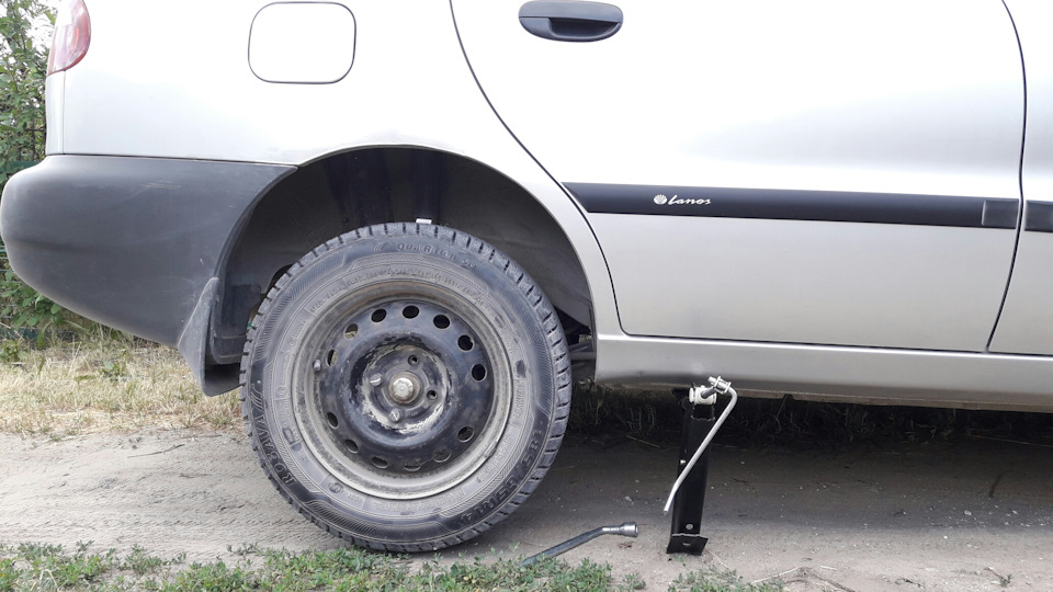 Скрип от заднего правого колеса.(Решение) — Daewoo Lanos, 1,5 л, 1998 ...