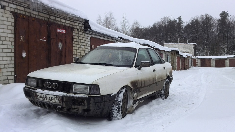 Жрёт, зараза! — Audi 80 (B3), 1,8 л., 1988 года | электроника | DRIVE2