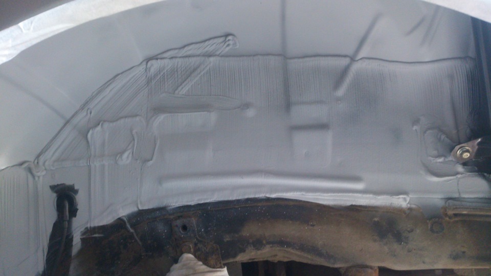 Антикоррозийное покрытие задних арок Body — Mazda 6 (1G) GG, 1,8 л ...