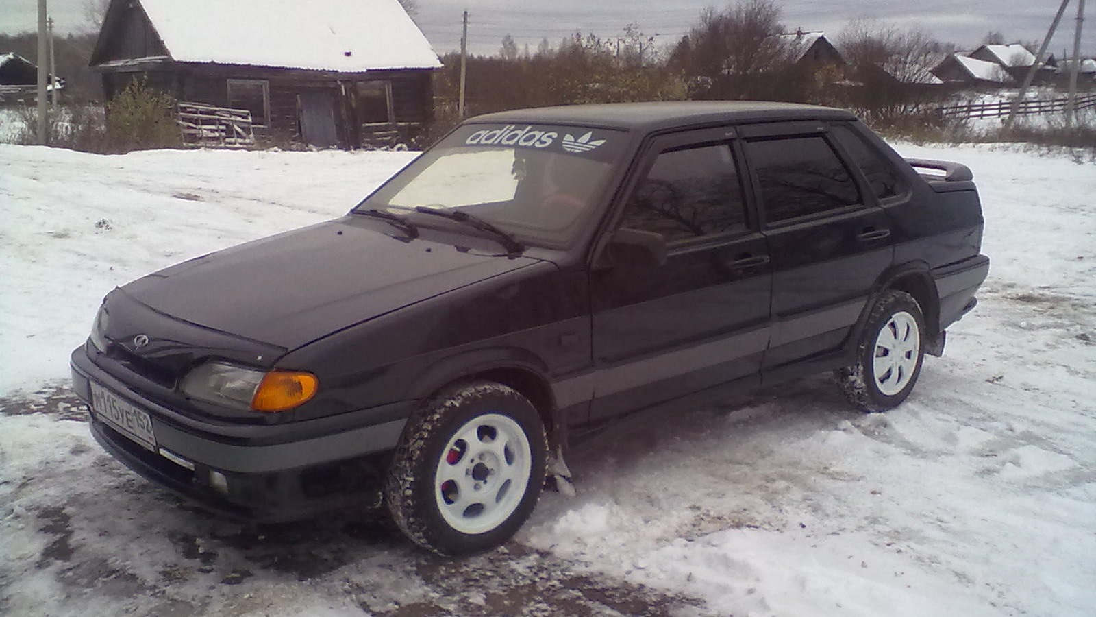 Lada 2115 1.5 бензиновый 2004 | Черная пятнашка на DRIVE2