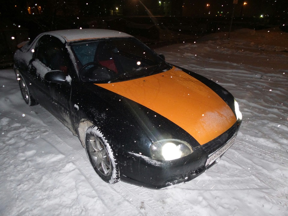 А теперь попытайтесь отгадать что же это у нас такое спереди, вместо ...