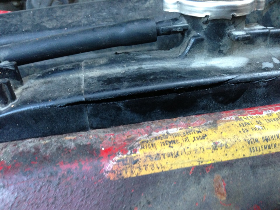 "15" Радиатор лопнул ;) — Mazda 323 IV, 1,8 л., 1992 года | наблюдение ...