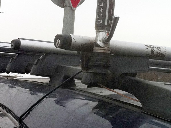 #6.Крепление Си-Би антенны. — Peugeot 407, 2 л., 2005 года | стайлинг ...