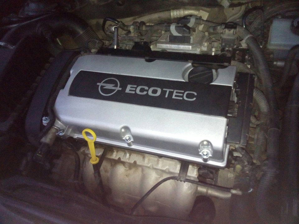 Клапанная крышка — Opel Astra H, 1,8 л, 2008 года | визит на сервис ...