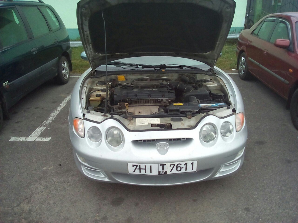 Стали на учёт — Hyundai Tiburon (RD), 2 л, 2001 года | покупка машины ...