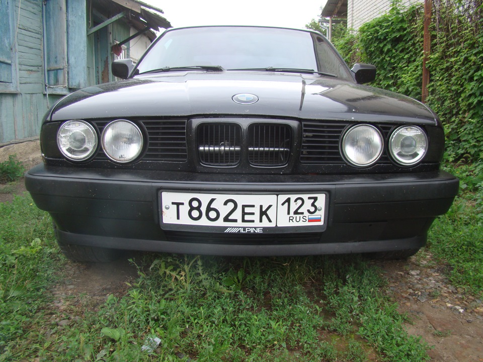 Bmw e34 hella black своими руками