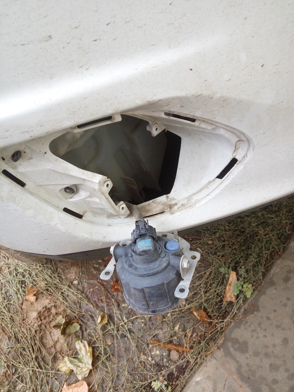 митсубиси асх какие лампы в птф