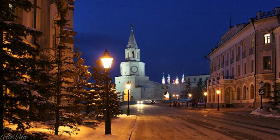 Новый год ночь Кремль Казань