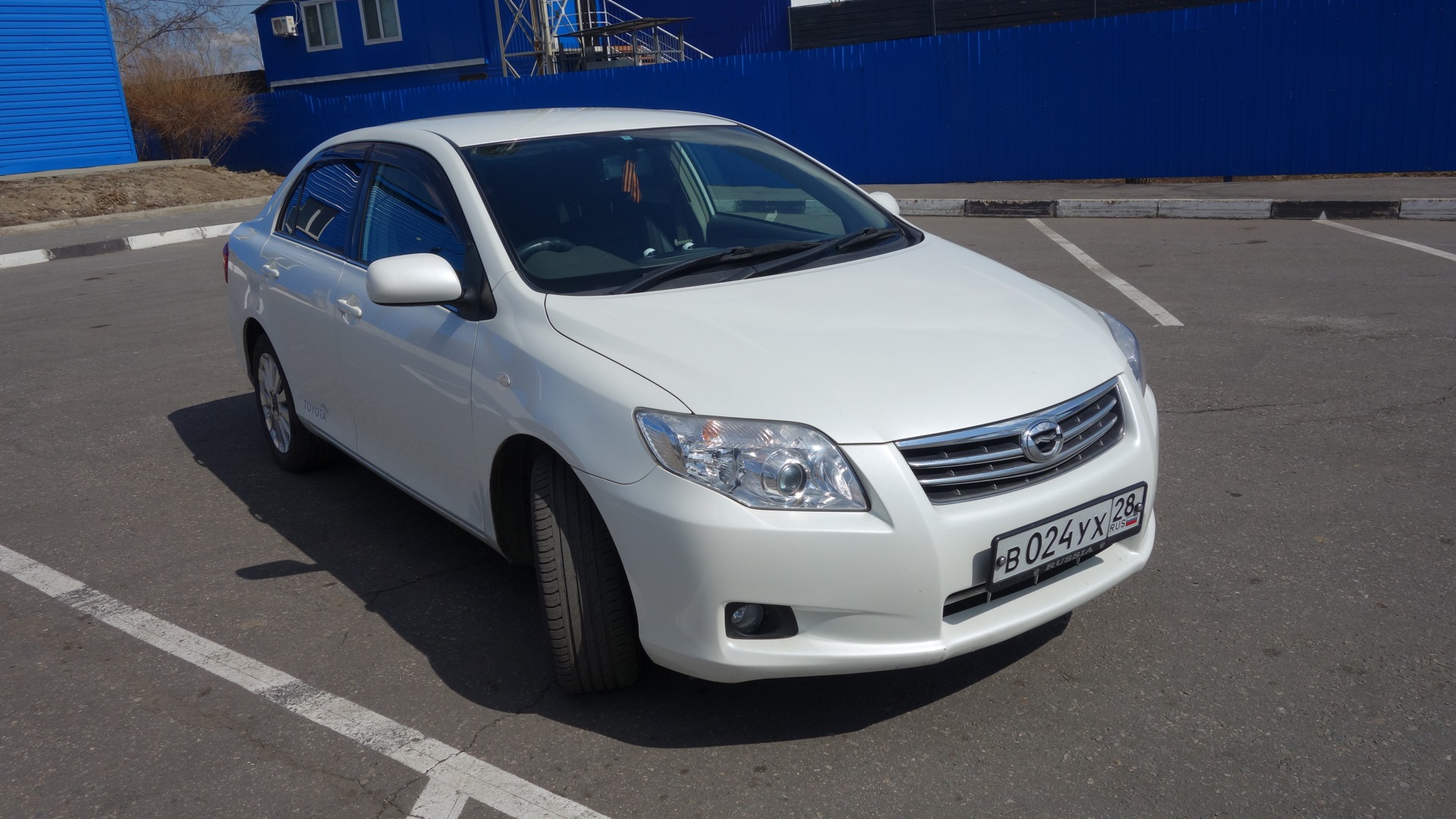 Toyota Corolla Axio (E140) 1.5 бензиновый 2008 | Комплектация G на DRIVE2