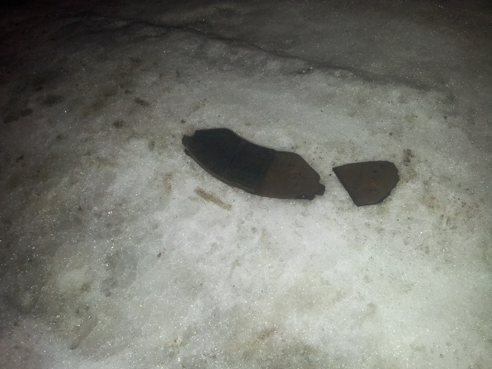 2.Причина замены передних тормозных колодок — Chevrolet Lacetti 5D, 1,6 ...