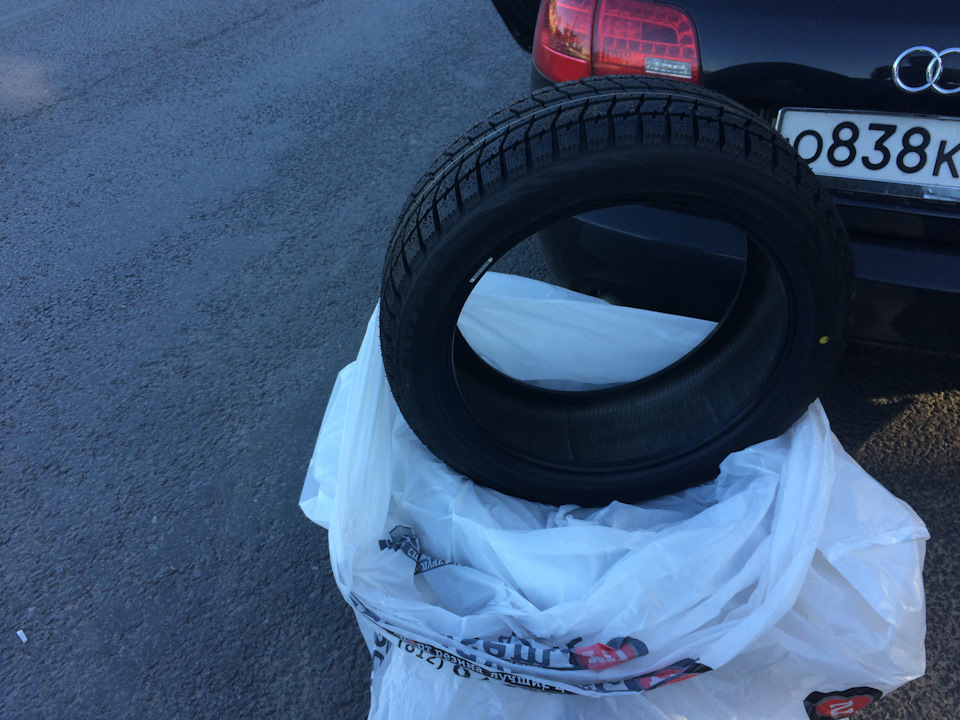 Купил резину на зиму Bridgestone Blizzak ws-70 225/45/18 — Audi A6 ...