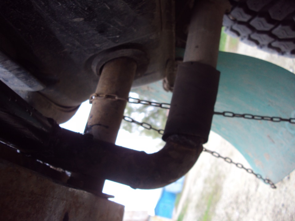 выхлоп вверх — Lada 4x4 3D, 1,7 л, 2012 года | тюнинг | DRIVE2