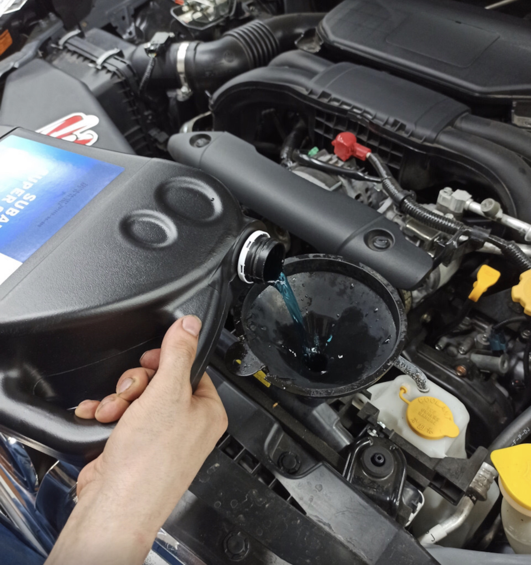 ГОСТ 28084-89 🆚 Subaru Super Coolant — Subaru Outback (BR), 2,5 л, 2012 ...