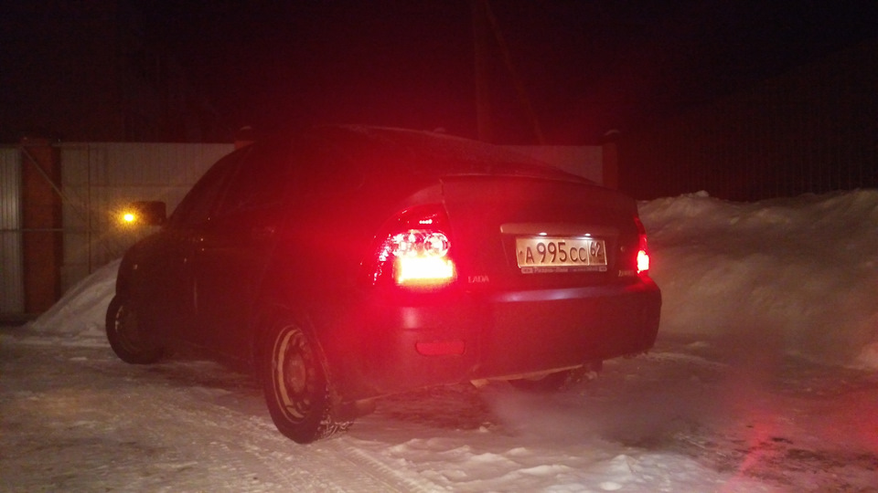 Потихонечку в приора 2. часть 1 — Lada Приора хэтчбек, 1,6 л, 2011 года ...