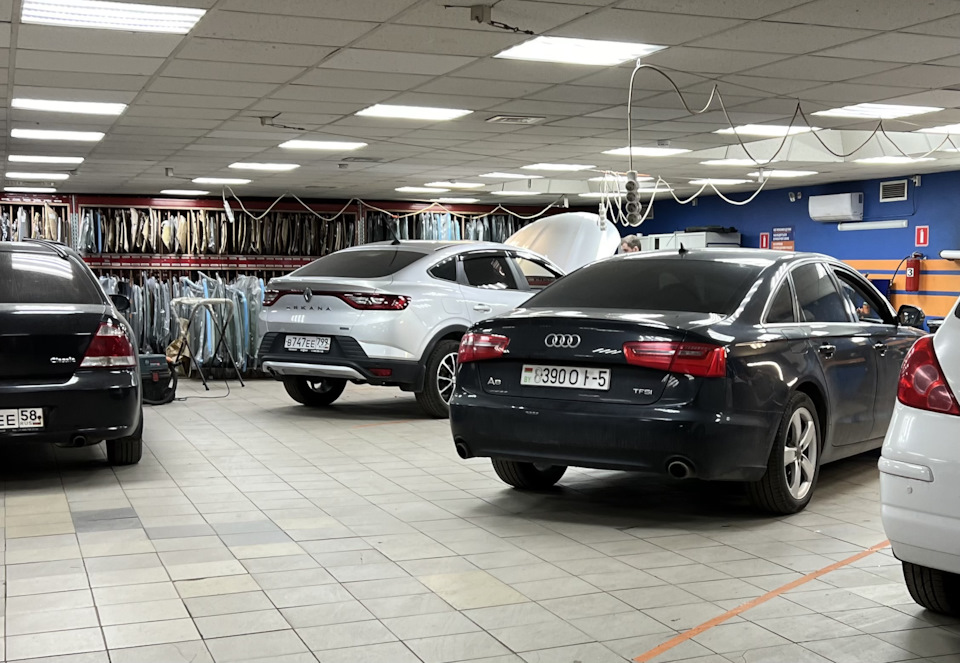 Замена лобового стекла на атермальное (А6 С7). — Audi A6 (C7), 2 л ...