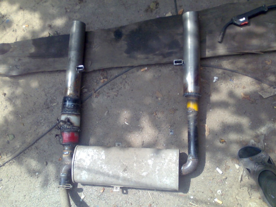 Доработка глушителя… — Lada 21011, 1,5 л, 1976 года | тюнинг | DRIVE2