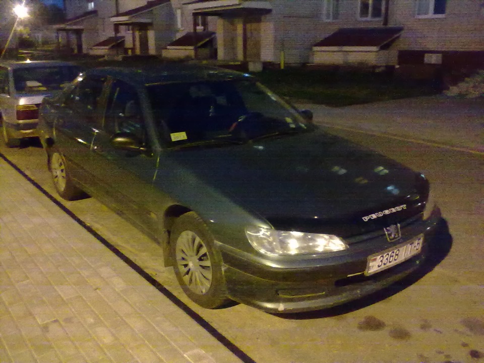 ночное фото — Peugeot 406, 1,9 л, 1998 года | просто так | DRIVE2