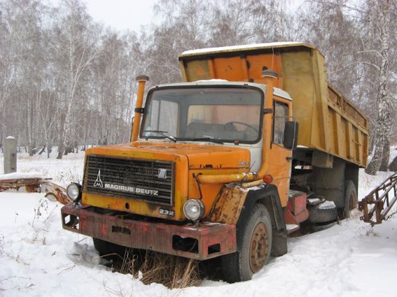 Магирус самосвал СССР