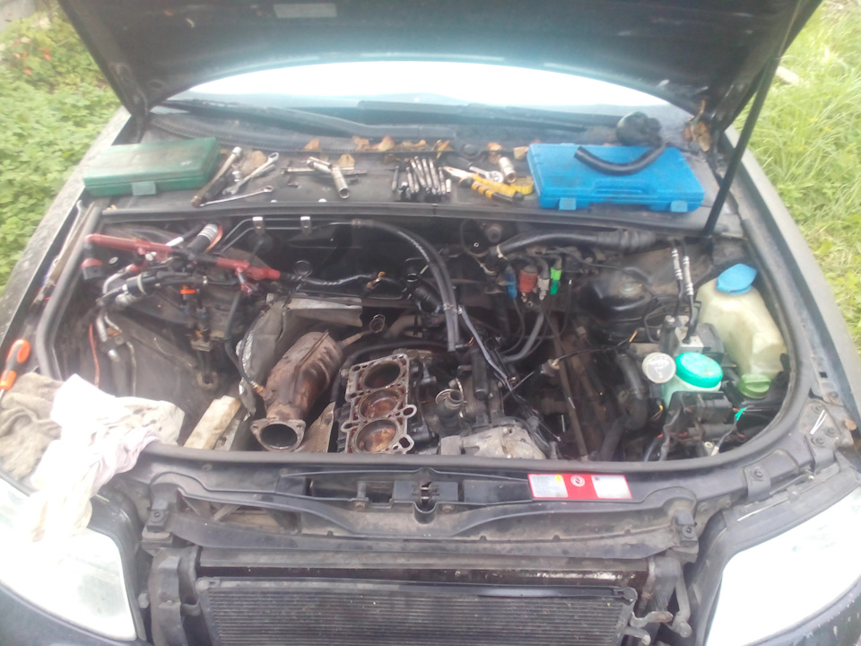 Снял голову — треснули гильзы! — Audi A4 Avant (B6), 2 л, 2002 года ...
