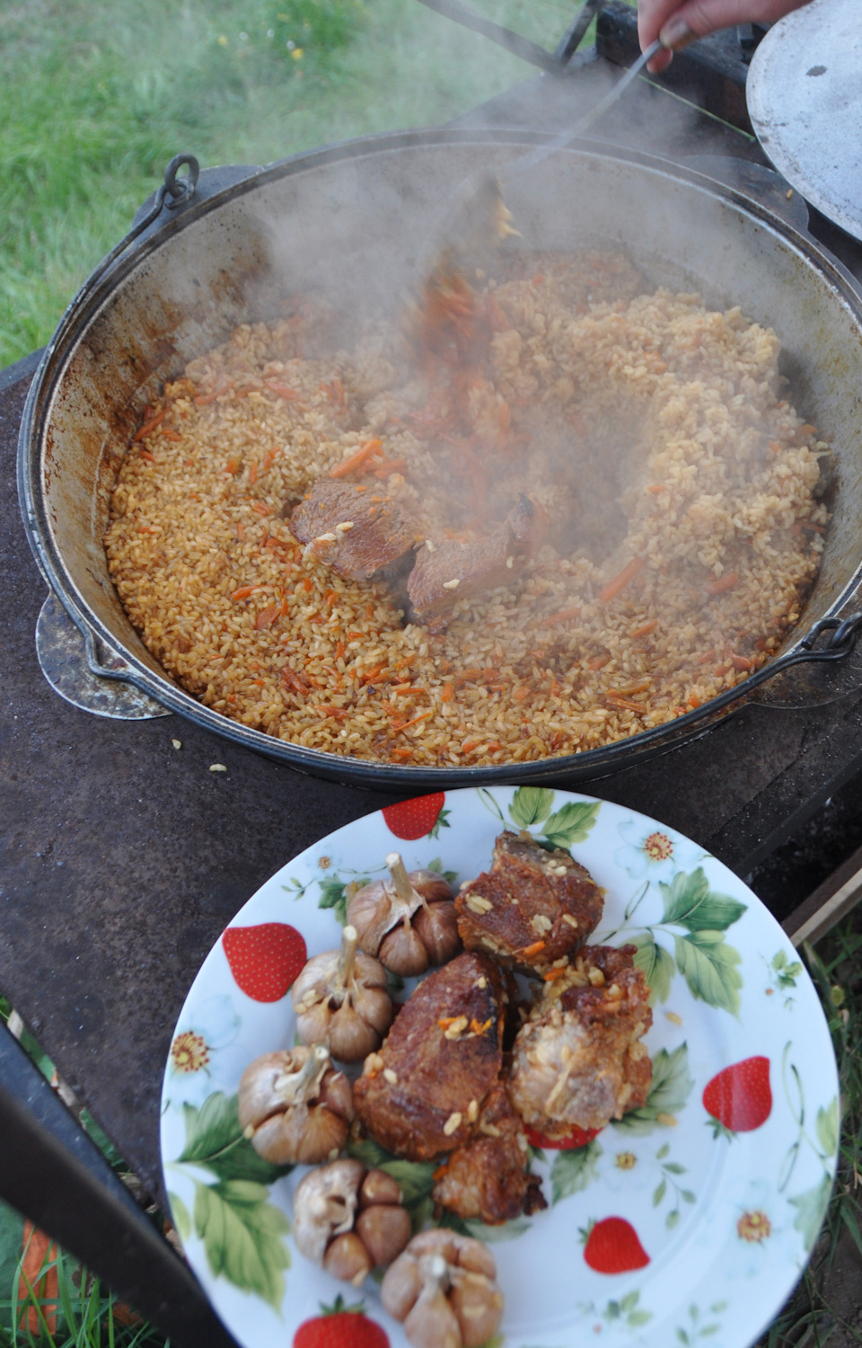 И вновь казан наш полон плова. (Киргизский вариант). — Сообщество «Вкусно  жрать» на DRIVE2