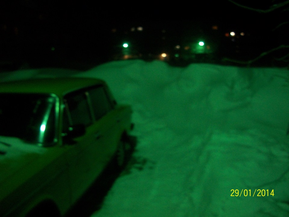 Просто пришла долгожданная ЗИМА вместо лета. — ЗАЗ Lanos, 1,5 л, 2012 ...