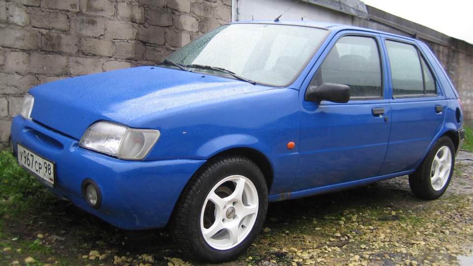Самодельный бампер, кто за? — Ford Fiesta (Mk III), 1,3 л, 1994 года ...
