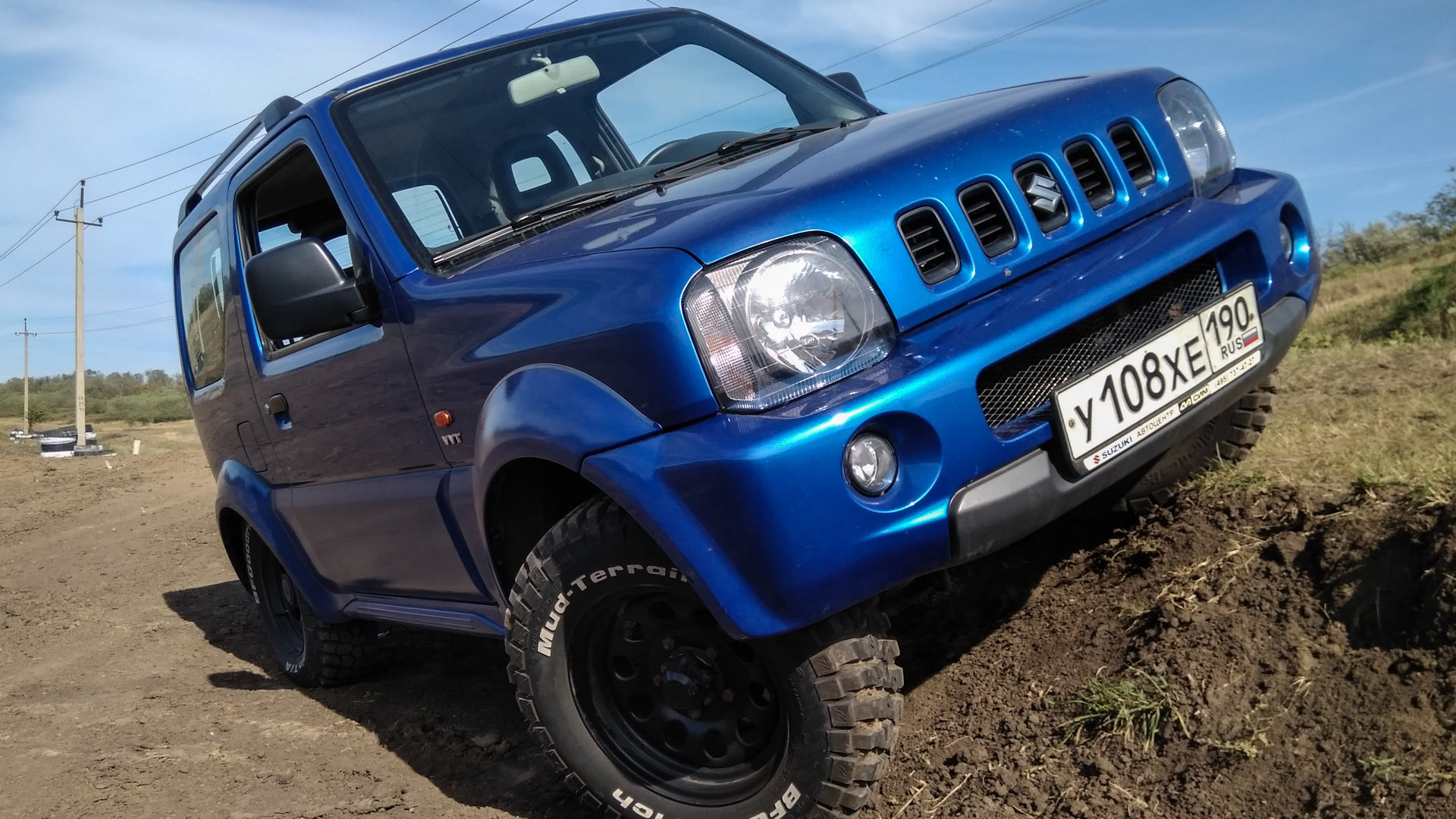 Suzuki Jimny 1.3 бензиновый 2005 | Синий Джим Чёрное ухо на DRIVE2