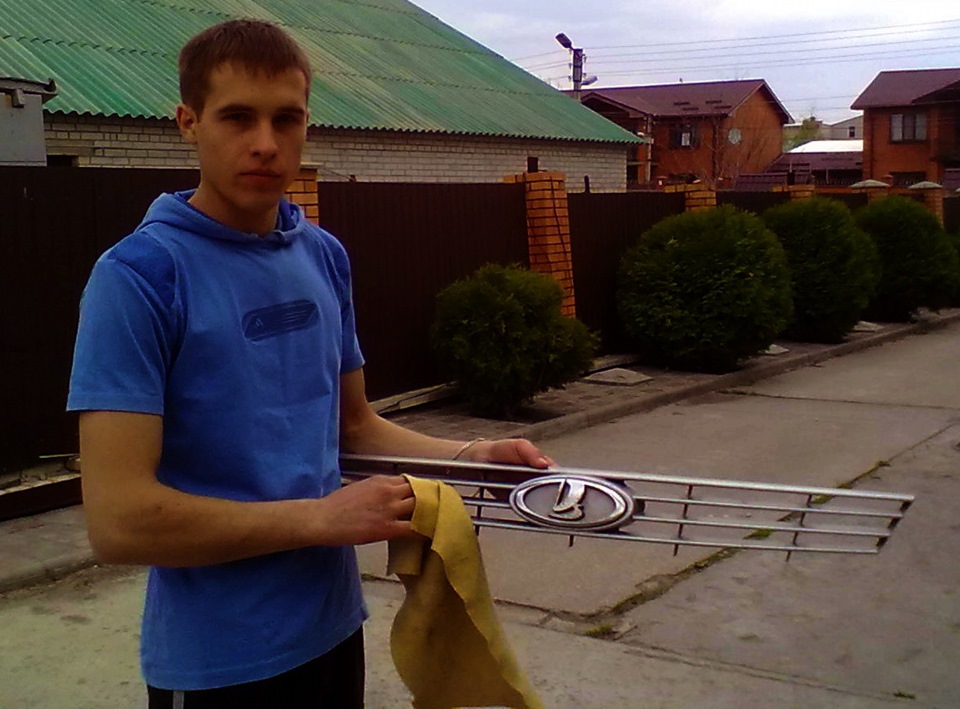 Покраска радиаторной решетки — DRIVE2