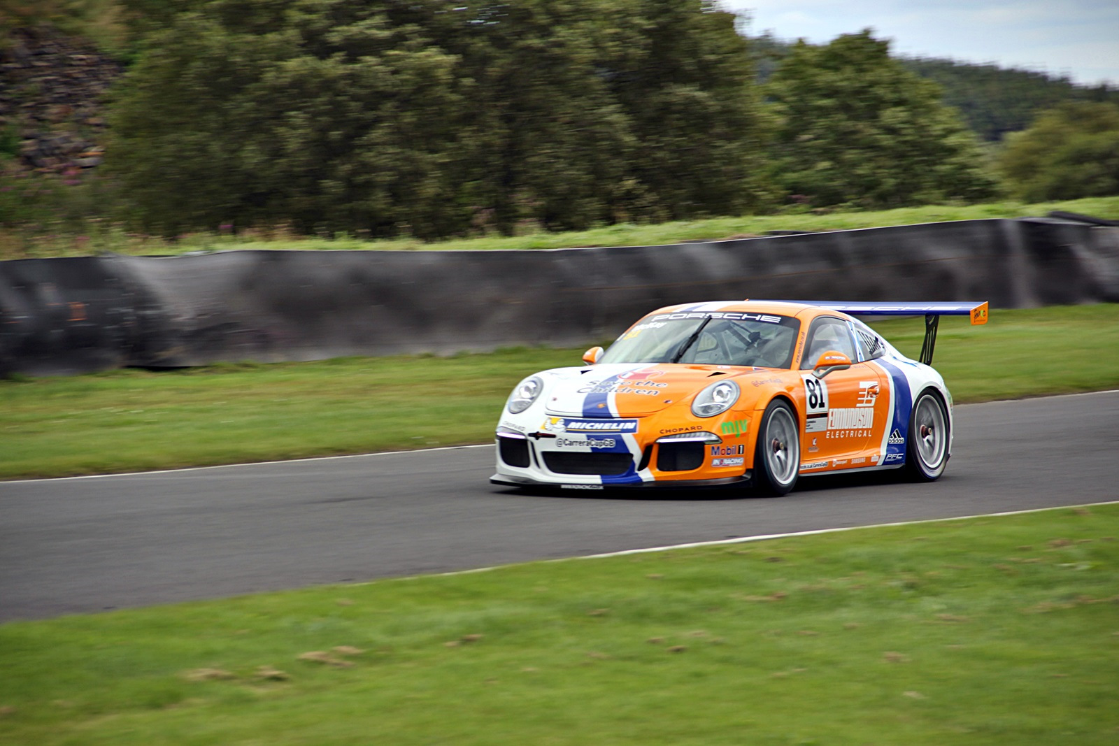 Ps1 BTCC. Family Outdoor Touring car. Dunlop MSA British Touring car Championship logo.