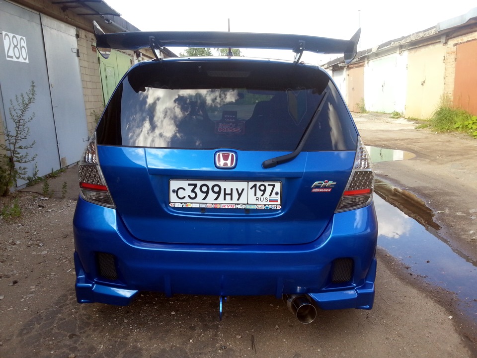 Honda Fit Рестайлинг