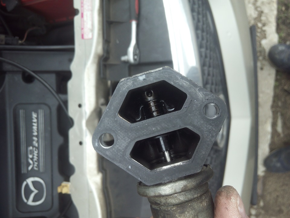 Чистка датчика ХХ — Mazda MPV II, 3 л, 2002 года | аксессуары | DRIVE2