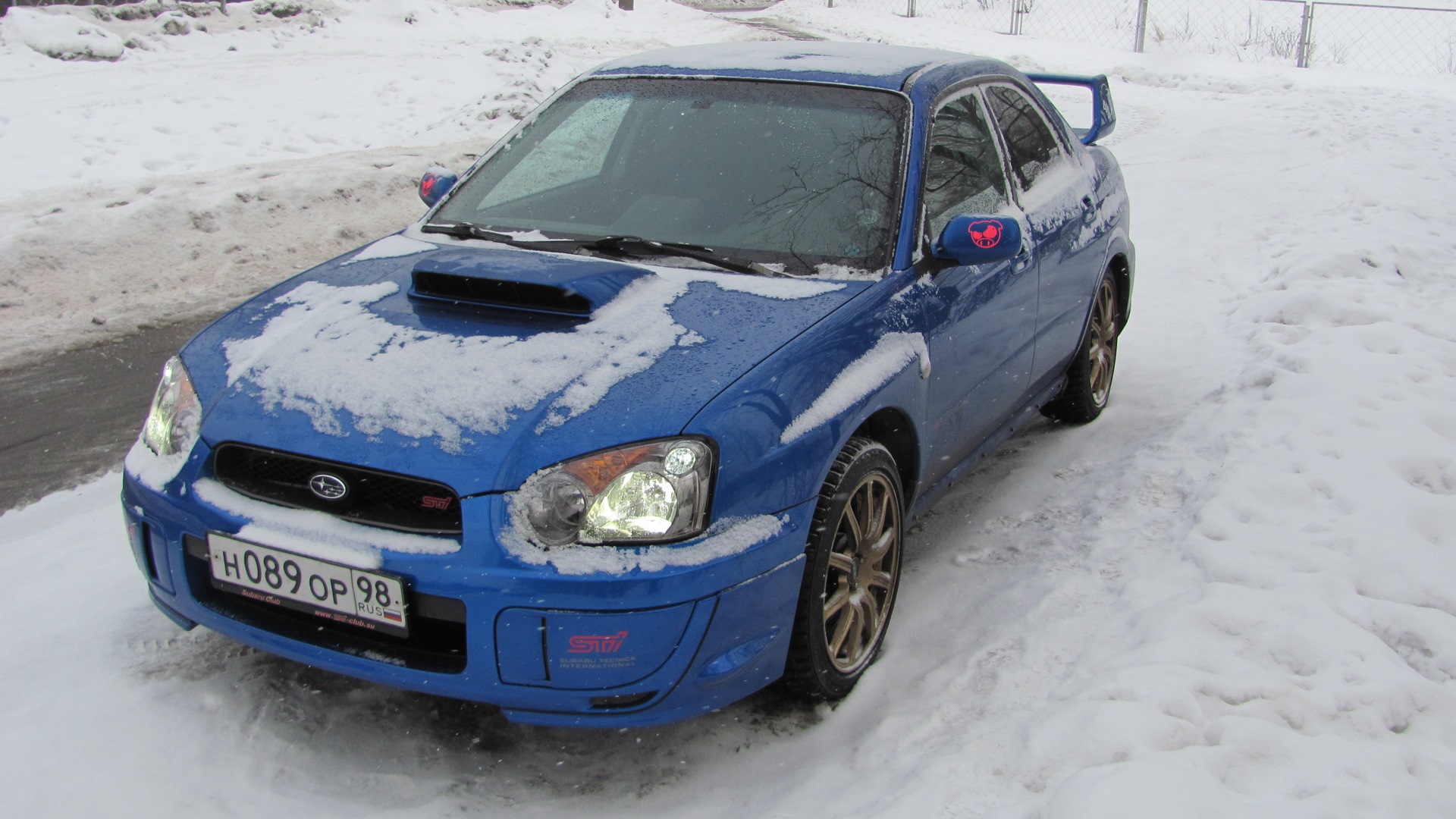 Subaru Impreza WRX STI (GD) 2.0 бензиновый 2002 | без боевого окраса... на  DRIVE2