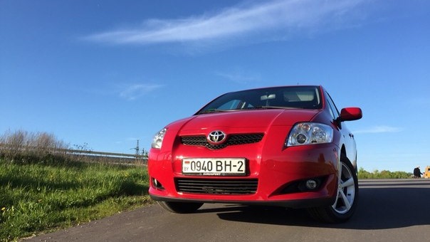 Toyota Auris (1G) 1.6 бензиновый 2008 | Red Passion на DRIVE2